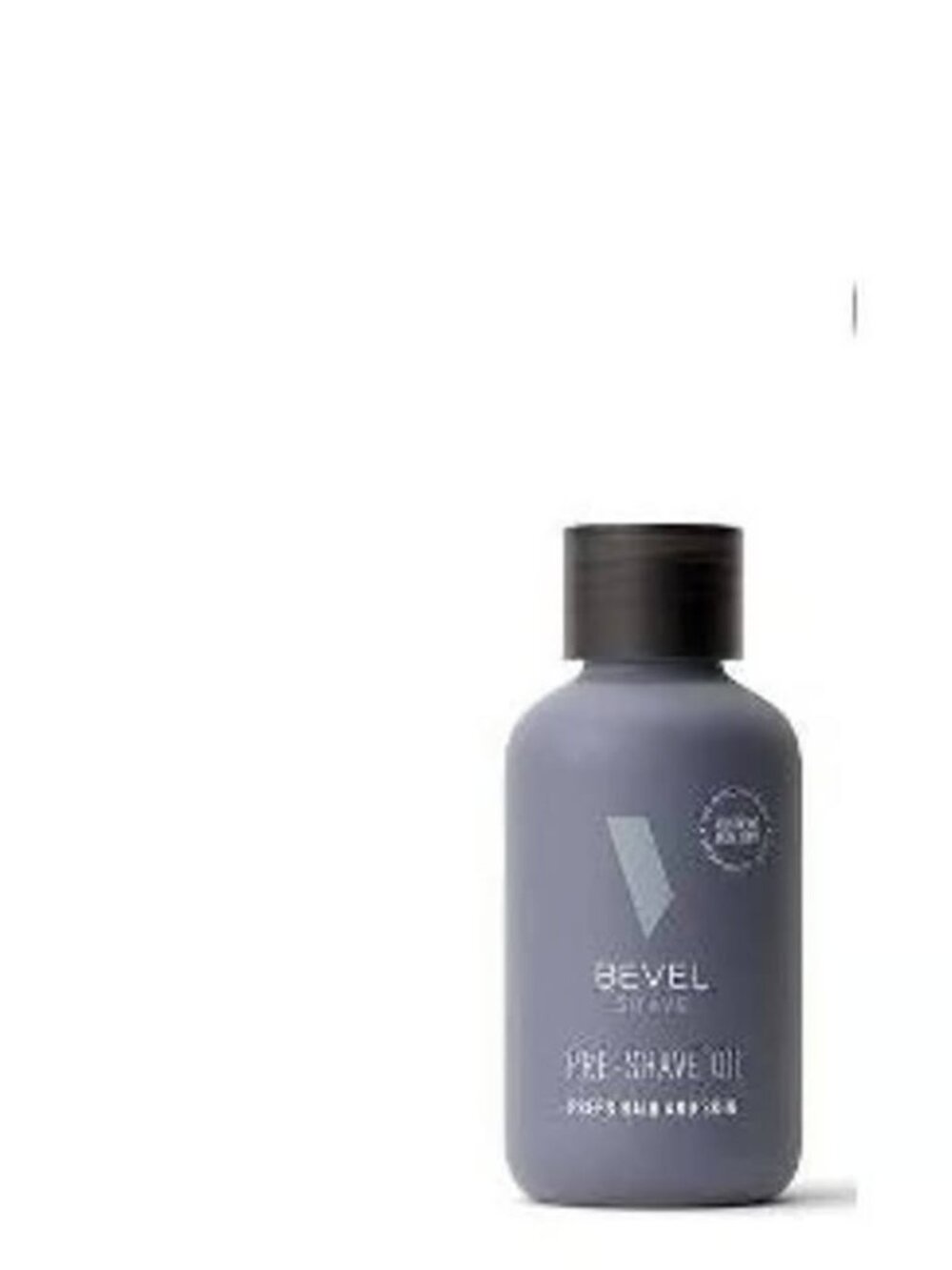 BEVEL Men's Pre Shave Oil For Beard Care - Castor Oil and Olive Oil - 2 fl oz.